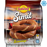 Frozen Suntat Sımıt (Sesame Bagel) 12X400G (4Pıeces) - Collection Only Frozen Product (Copy) dimarkcash&carry