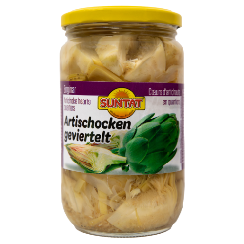 Suntat Artichokes 12x720ml