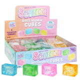 Squeezy Cube W/Sugar & Sparkle 12Pcs 4 Mixed Flavours dimarkcash&carry