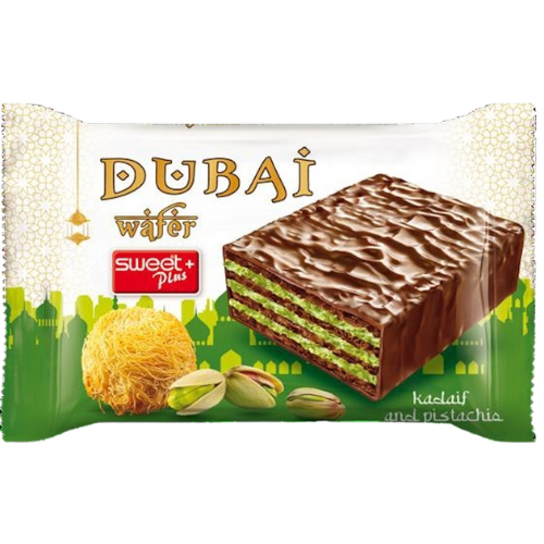 Sweet Plus Dubai Wafer 12X35G dimarkcash&carry