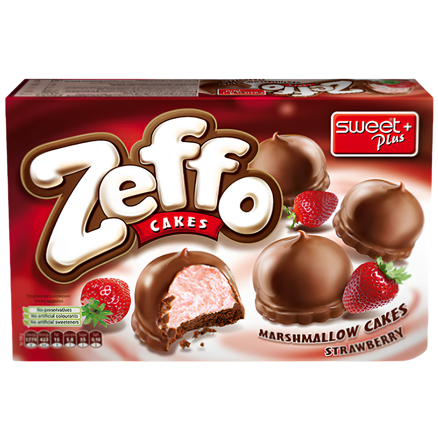 Zeffo Marshmellow Cake with Strawberry 12x150g dimarkcash&carry
