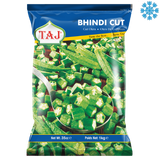 Taj Family Pack Cut Okra 6X1Kg - Collection Only Frozen Product dimarkcash&carry