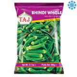 Taj Whole Okra Value Pack 6X900G - Collection Only Frozen Product dimarkcash&carry