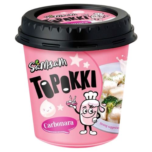 Topokki Korean Rice Cake *Carbonara* 6x120g dimarkcash&carry
