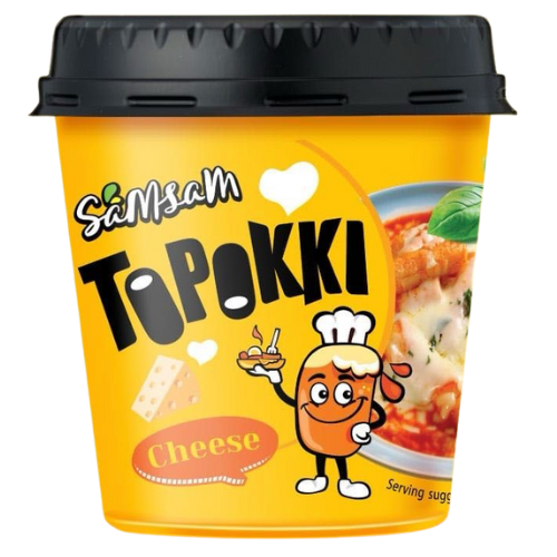 Topokki Korean Rice Cake *Cheese* 6x120g dimarkcash&carry