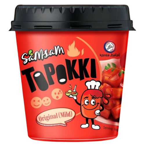 Topokki Korean Rice Cake *Original* 6x120g dimarkcash&carry