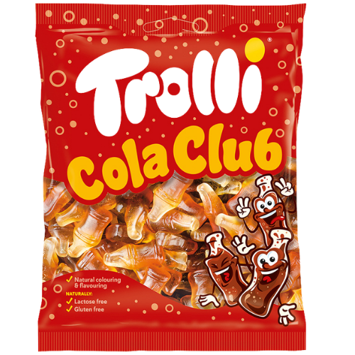 Trolli *Halal* Cola Club Bag 12x100g dimarkcash&carry
