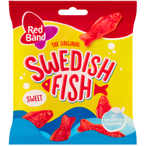 Swedish Fish Original 24x100g (bag) dimarkcash&carry