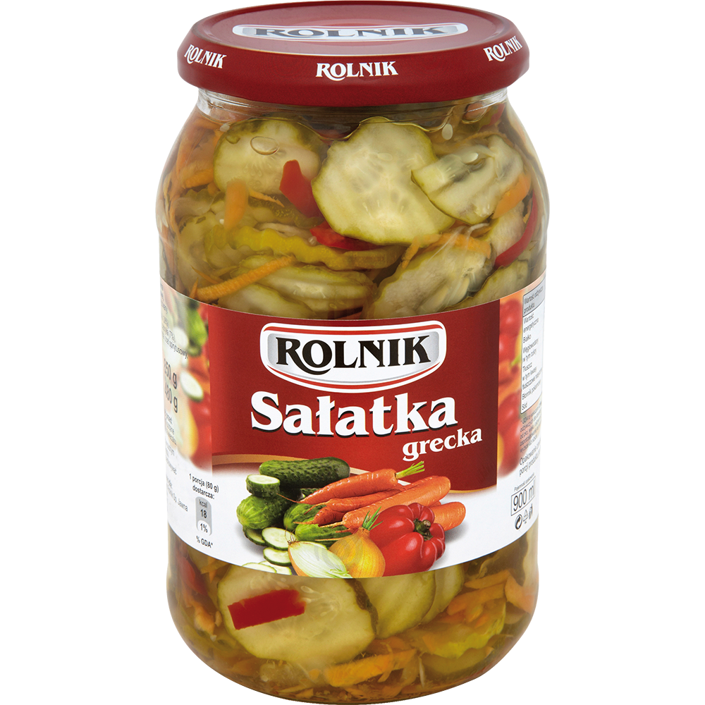 Rolnik Greek Veg. Salad -6x900g dimarkcash&carry