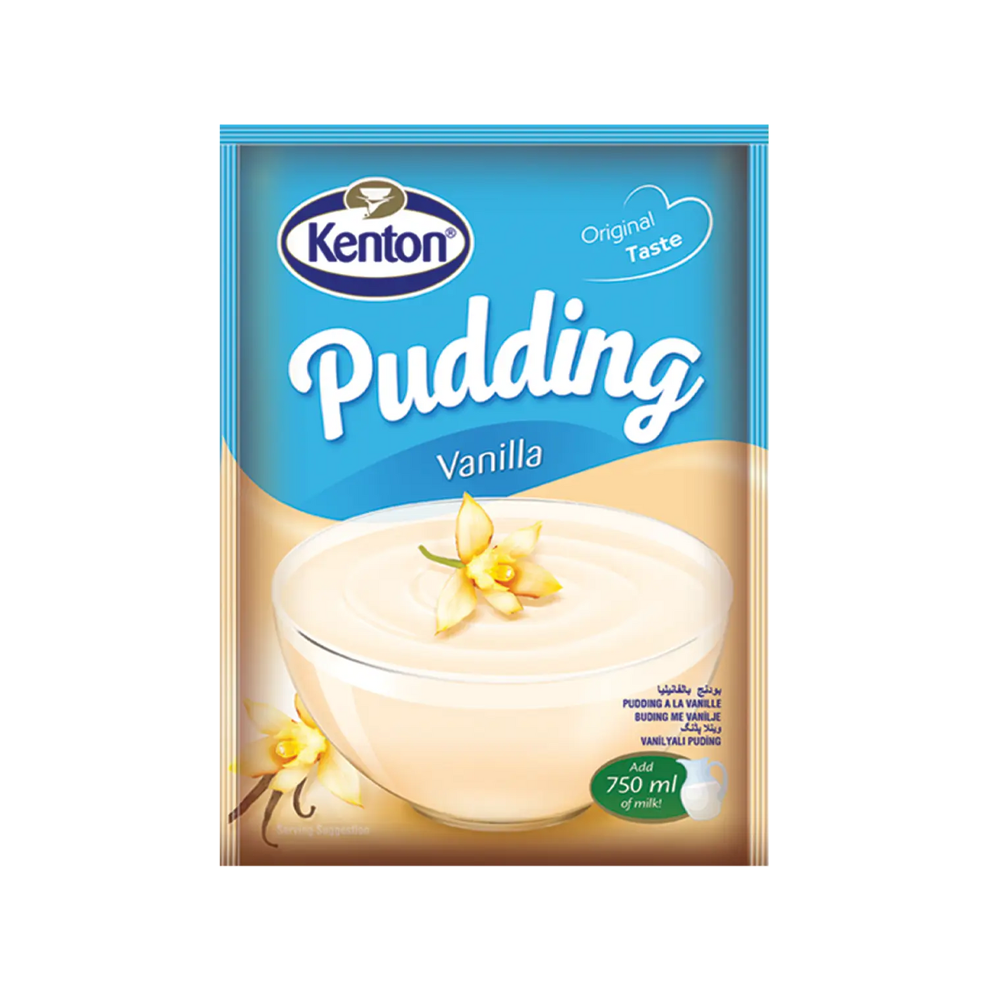Kenton Pudding Vanilla 89p PM 12x125g dimarkcash&carry