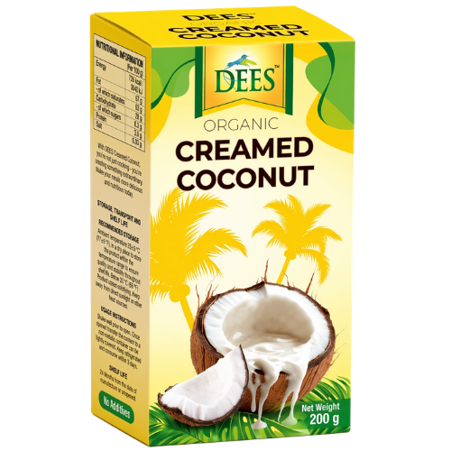Dees Creamed Coconut 12x200g dimarkcash&carry