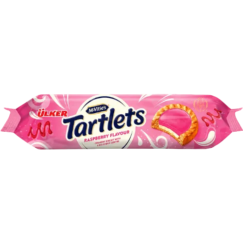 McVities Tartlets Biscuits *Raspberry* Ulker 18x100g dimarkcash&carry