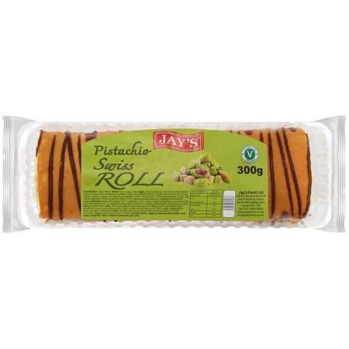 Jays New Swiss Roll Pistachio 5x300g dimarkcash&carry