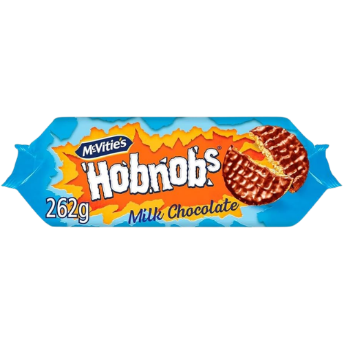 McVities Hobnobs Milk Chocolate ulker PM £2.25 15x262g dimarkcash&carry