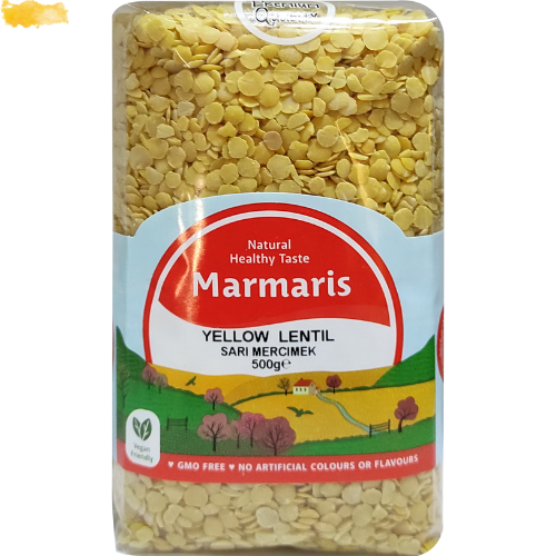 Marmaris Yellow Lentils Split 6X500G