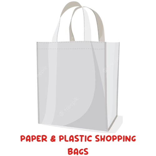 Paper &amp; Plastic Shopping Bags