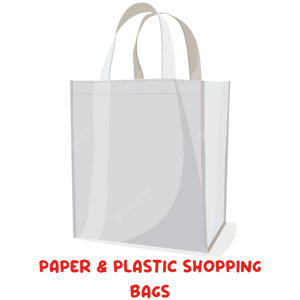 Paper & Plastic Shopping Bags