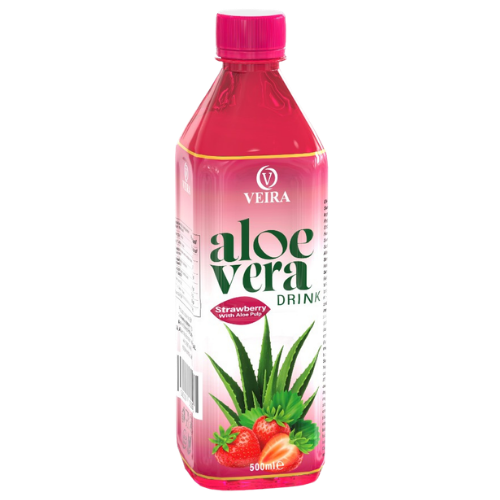 Veira Aloe Vera Strawberry 12x0.5l dimarkcash&carry