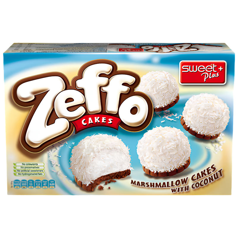 Zeffo Marshmallow Cake with Coconut 12x115g dimarkcash&carry