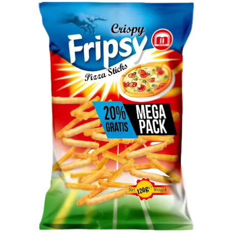 Fripsy Crispy Pizza Sticks 12x120g dimarkcash&carry