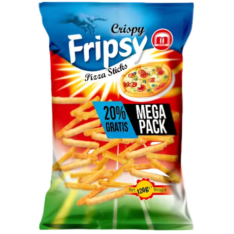 Fripsy Crispy Pizza Sticks 12x120g dimarkcash&carry