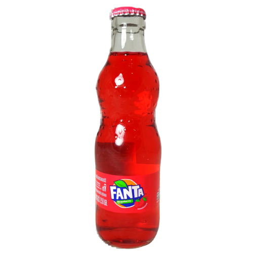 Fanta Strawberry Glass Bottle 12x250ml dimarkcash&carry