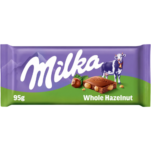 Milka Bar Wholenut Chocolate 17x95g dimarkcash&carry
