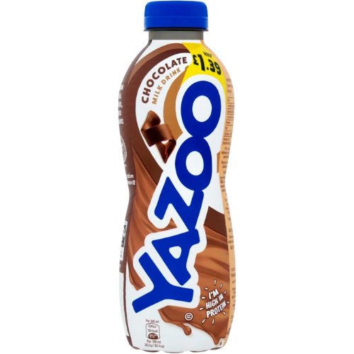 Yazoo Chocolate 10X400ml PMP £1.39 dimarkcash&carry