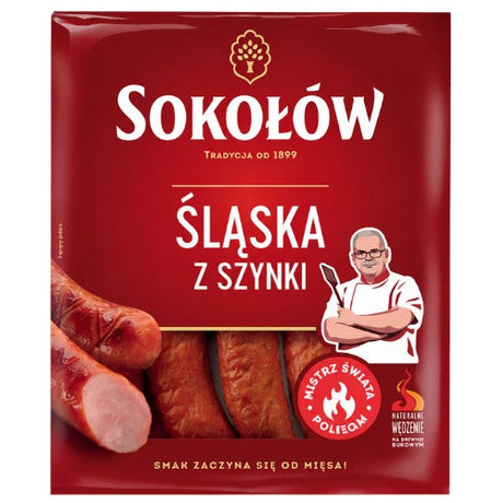 Sokolow Silesian Sausage with Ham - (unit 6 X 500g) dimarkcash&carry