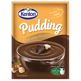 Kenton Pudding Chocolate & Hazelnut 99p PM 12x100g dimarkcash&carry