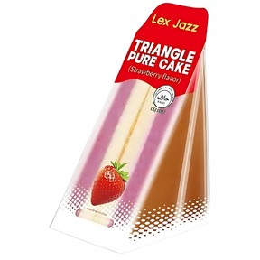 Obalab Triangular Cake Strawberry 20X100g dimarkcash&carry