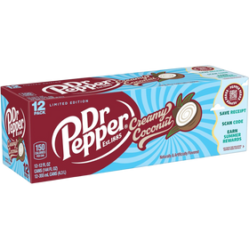 Dr Pepper Creamy Coconut 12x355ml dimarkcash&carry