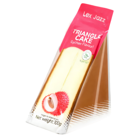 Obalab Triangular Cake Lychee 20X100g dimarkcash&carry