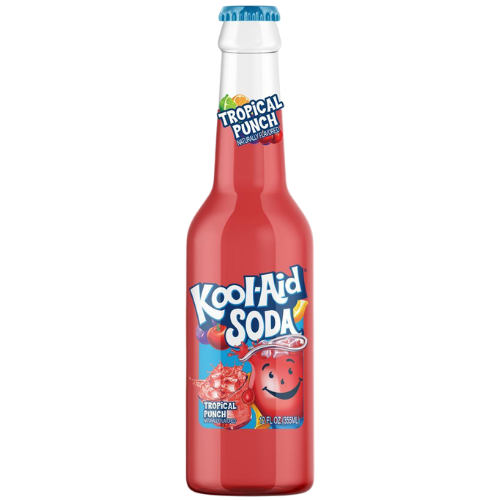 Kool Aid Tropical Punch Glass Bottles 12x355ml dimarkcash&carry