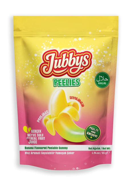 Jubby Peelable Banana (Halal) 12X55G dimarkcash&carry
