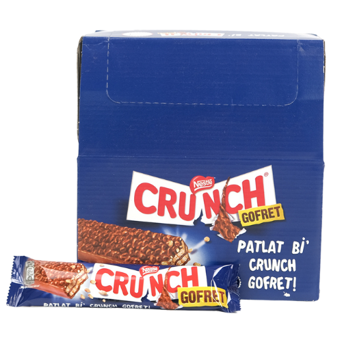 Nestle Crunch Gofret Chocolate Wafer 30x30g dimarkcash&carry