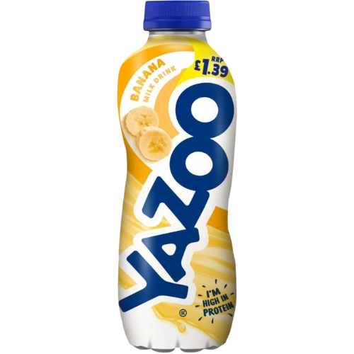 Yazoo Banana 10X400ml PMP £1.39 dimarkcash&carry