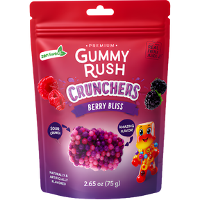 Gummy Rush Crunchers Berry Bliss  12X80g dimarkcash&carry