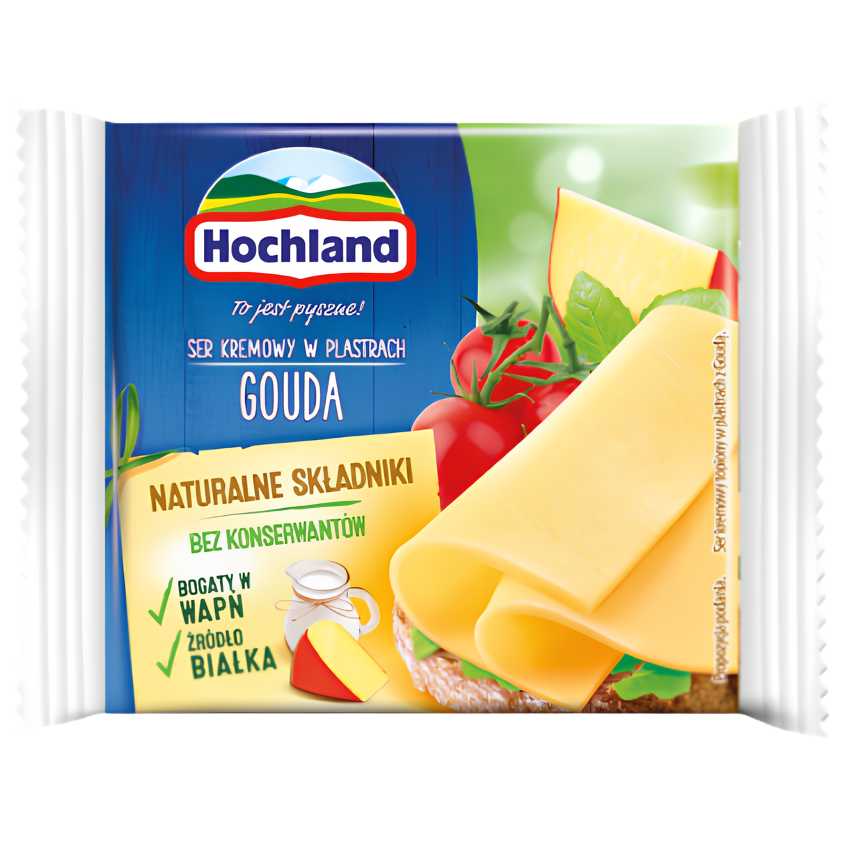 Hochland Cheese Slices-gouda 12x130g dimarkcash&carry