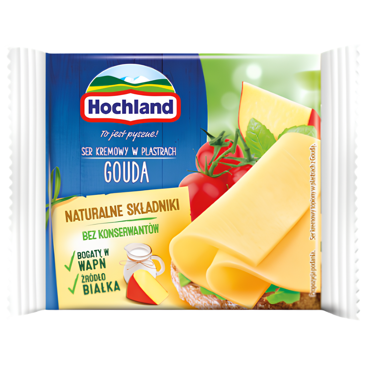 Hochland Cheese Slices-gouda 12x130g dimarkcash&carry