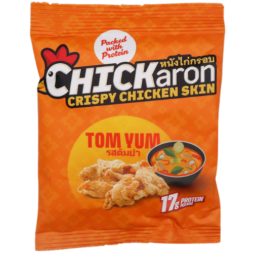 Chickaron Crispy Chicken Skin Tom Yum 10X40g dimarkcash&carry