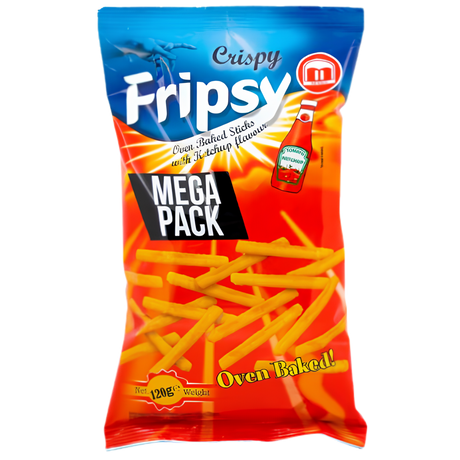 Fripsy Crispy Ketchup Sticks 12x120g dimarkcash&carry