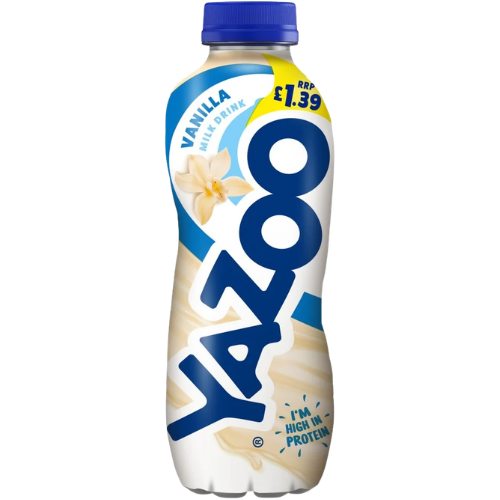 Yazoo Vanilla10X400ml PMP £1.39 dimarkcash&carry