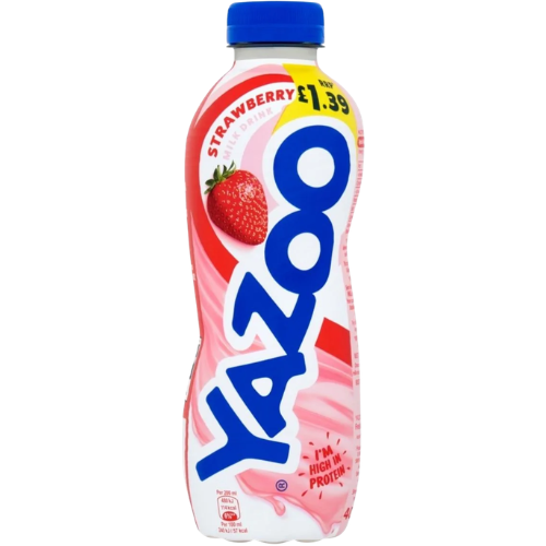 Yazoo Strawberry 10X400ml PMP £1.39 dimarkcash&carry