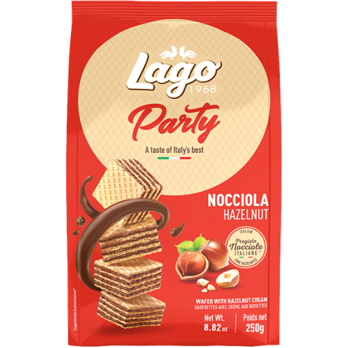 Lago Party Nocciola 10x250g dimarkcash&carry