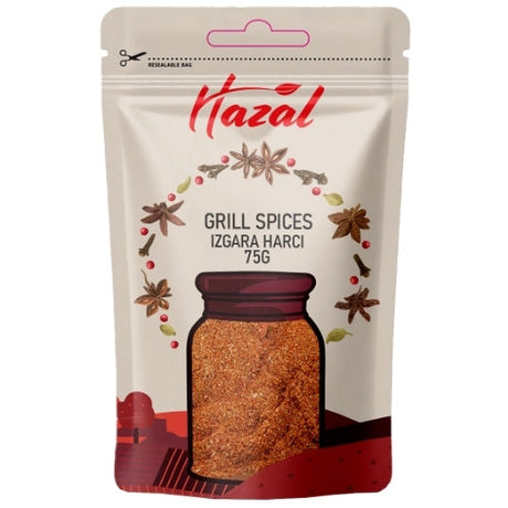 Hazal (534) Grill Spices 8x75g dimarkcash&carry