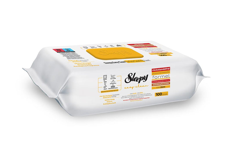 Sleepy Wet Wipes *Yellow-Herbal Soap* 6pack dimarkcash&carry