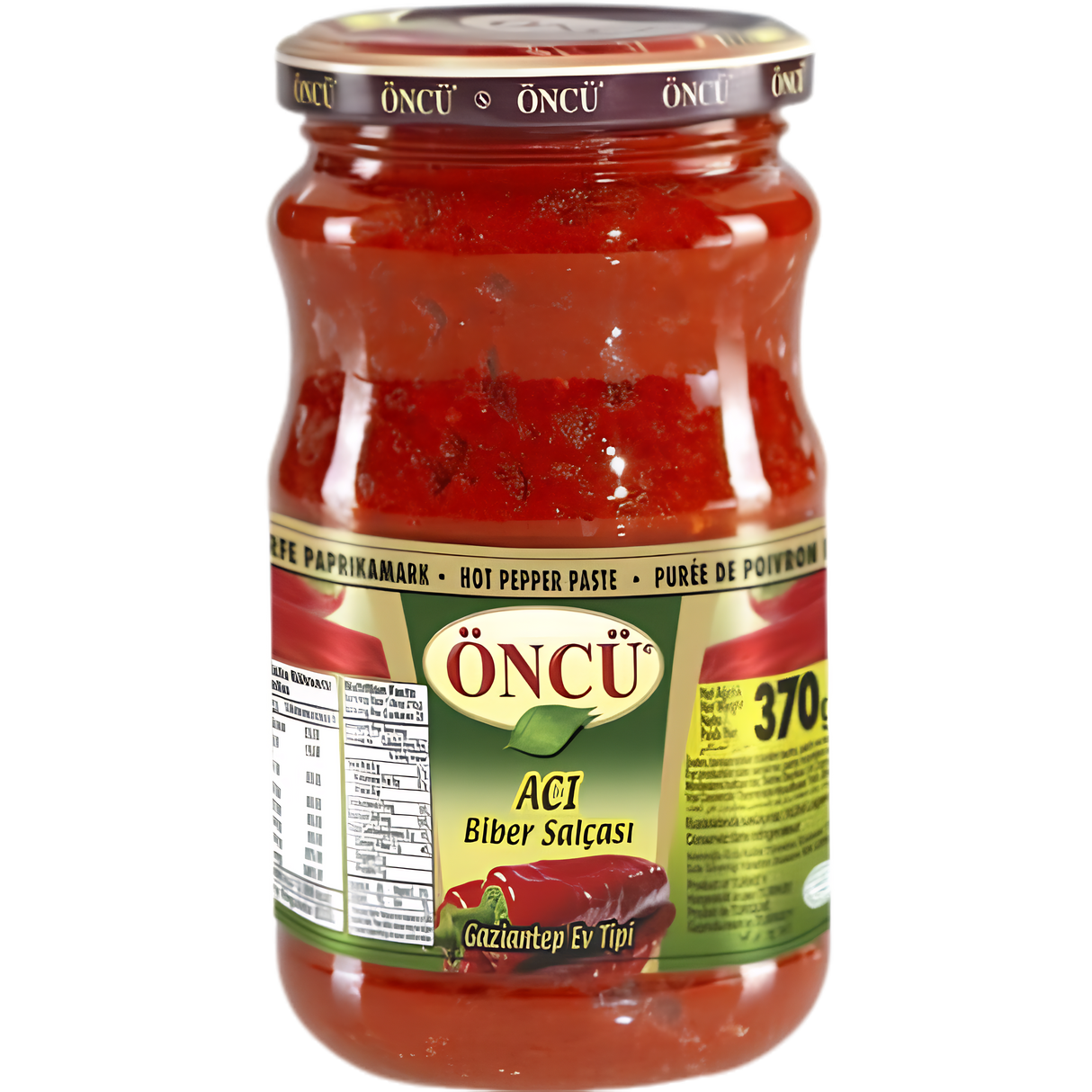 Oncu Pepper Paste HOT -Glass 12x370g dimarkcash&carry