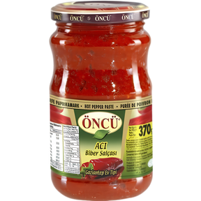 Oncu Pepper Paste HOT -Glass 12x370g dimarkcash&carry