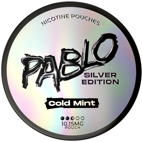 Pablo Silver Cold Mint 10.5mg 10X12G dimarkcash&carry
